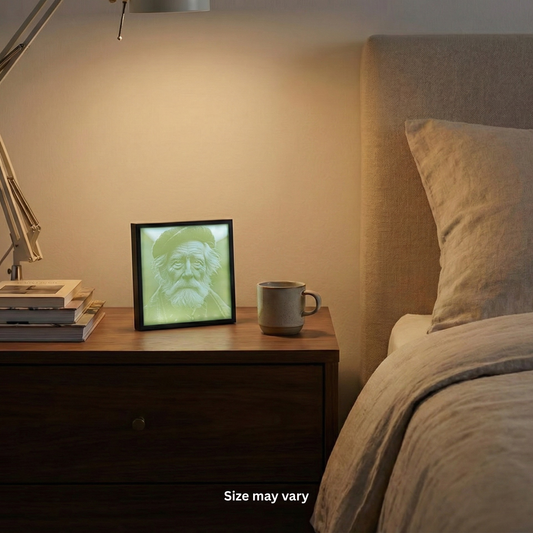 Lithophane Lightbox in Black and White - USB Powered