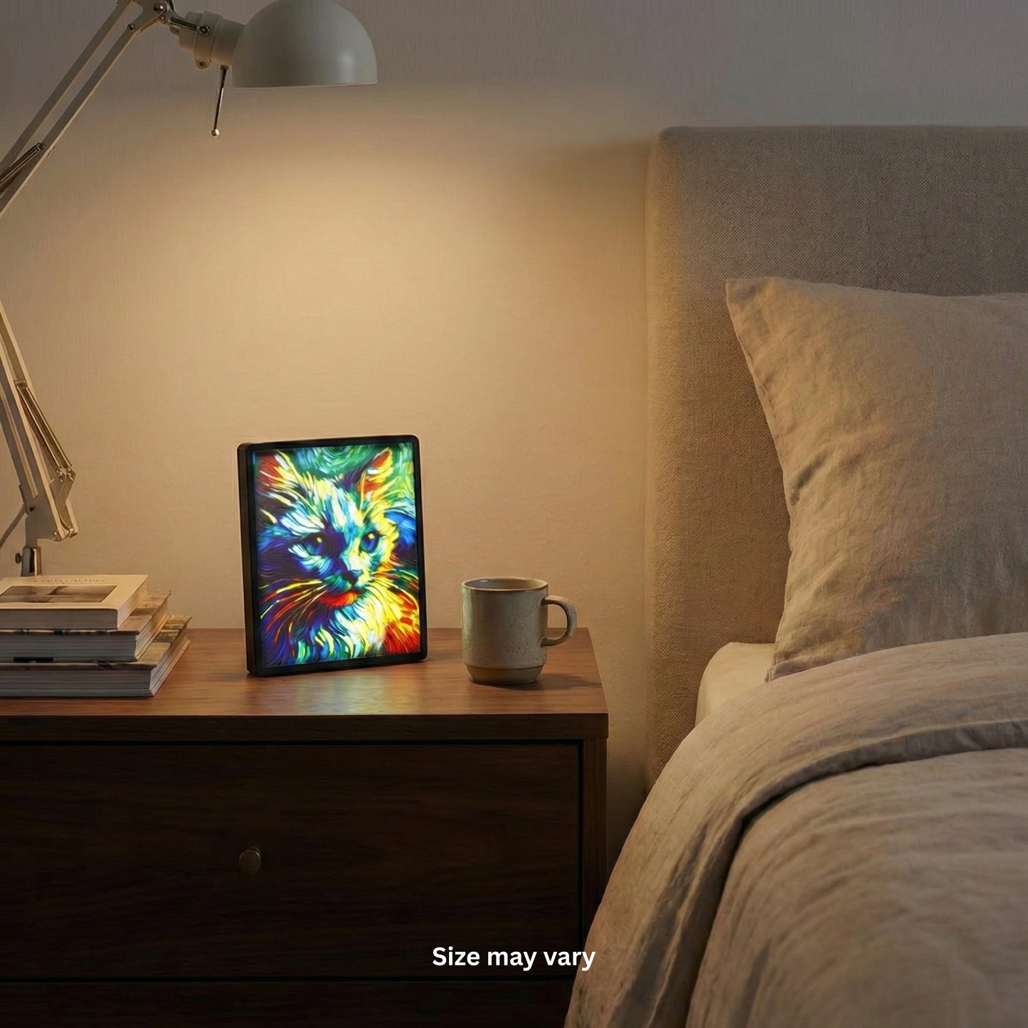 Lithophane Frame in Full Colour - USB powered