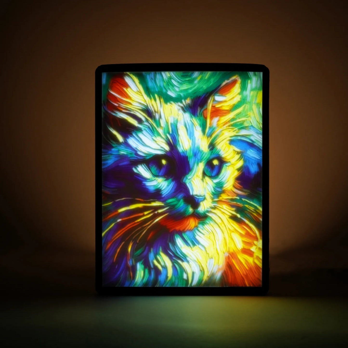 Lithophane Frame in Full Colour - USB powered